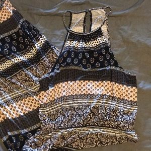 American Eagle patterned maxi dress